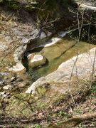 Gletschertopf bei der Oberachbrücke