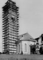 Kirchturm gerüst 1950.jpeg
