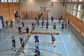 Einspielen vor Turnierbeginn