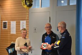 Gratulanten aus dem TV (Brigitte Schmid FTV, Chläus Sturzengger TV)