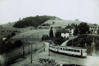 Steinbruch nach 1910